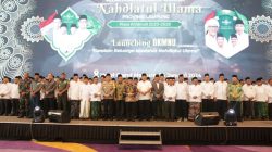 Qomaru Zaman Hadiri Pelantikan Pengurus NU dan Launching GKMNU