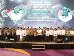 Qomaru Zaman Hadiri Pelantikan Pengurus NU dan Launching GKMNU
