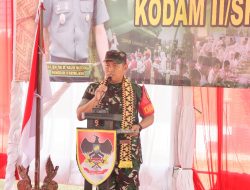 Kodim 0426/Tulang Bawang Melaksanakan Kegiatan Program Unggulan Pangdam II/ Sriwijaya