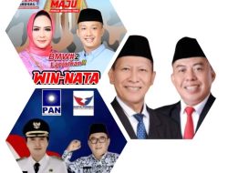 Tiga kandidat Berebut simpati dalam pemilukada tuba.