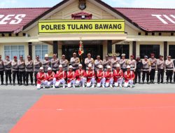 Gelar Napak Tilas Tunggul Kesatuan ‘Wira Bhakti Nengah Nyappur oleh Polres Tulang Bawang