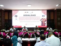 Pj Bupati Tulang Bawang Ferli Yuledi Resmi Membuka Sosialisasi Anti Korupsi dan Pembinaan Integritas Serta Evaluasi Survei Penilaian Integritas & Evaluasi Laporan Hasil Kekayaan Penyelenggaraan Negara (LHKPN)