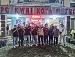 Jalin Silaturahmi, PJs Walikota Metro Sambangi Sekretariat DPC KWRI Metro