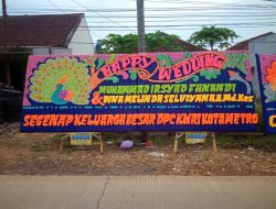 Keluarga Besar KWRI Kota Metro Hadiri Ngunduh Mantu Putra Sekretaris DPC KWRI Metro