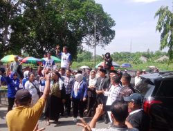 Hendriwansyah dan Juga Danial Anwar, disambut meriah oleh Pendukung dan menyita perhatian publi
