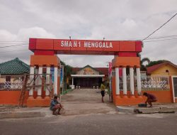 Semenjak DiPimpin Siti Nursiah, M.Pd. Kepala Sekolah SMA 1 Menggala Pintu Gerbang Masuk Sekolah Ada Perubahan