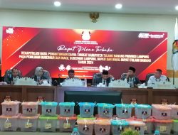 KPU Tetapkan Pasangan Qudrotul Hankam Pemenang Pilkada Tulang Bawang