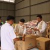 Jelang Nataru, Satgas Pangan Polres Tulang Bawang Gelar Operasi Pasar Cek Ketersediaan Bapokting