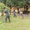 Kodim 0426/TB, Melaksanakan Pembersihan Taman Makam Pahlawan (TMP) Dalam Rangka Menyambut Hari Juang TNI-AD