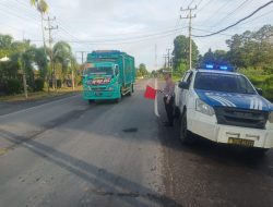Satlantas Polres Tulang Bawang Optimalkan Kegiatan Strong Point di 11 Lokasi, Berikut Rinciannya