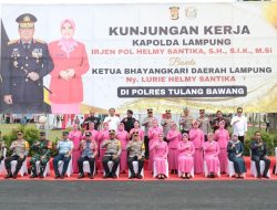Kapolda Lampung dan Rombongan Kunker di Polres Tulang Bawang, Berikut Rangkaian Kegiatannya