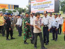 Pabung Kodim 0426 TB, Hadiri Apel Gelar Pasukan Operasi Lilin 2024