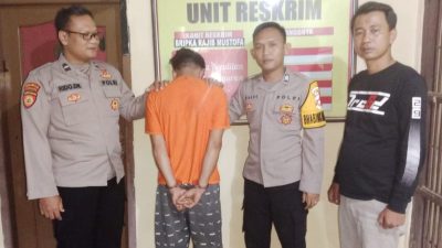 Polisi Tangkap Pelaku Curas Yang Beraksi di Areal Perkebunan Karet Penawartama, Berikut Kronologisnya