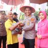 Ikuti Penanaman Jagung Serentak 1 Juta Hektar, Polres Tulang Bawang Juga Gelar Bakti Kesehatan dan Pembagian Bansos
