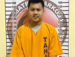 Gasak Narkoba, Polres Tulang Bawang Tangkap Pemuda Pengangguran Yang Edarkan Sabu