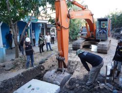 Pemerintah Kota Bandar Lampung Buat Saluran Air Baru di Panjang Utara