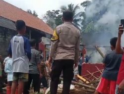 Rumah Terbakar, Diduga Akibat Korsleting Listrik: Kerugian Capai Rp50 Juta