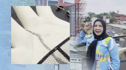 JPO Siger Millenia Tetap Aman, Retakan yang Viral Ternyata Lumut