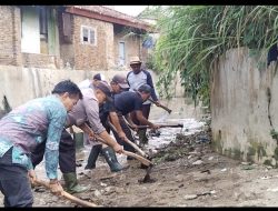 Antisipasi Cuaca Ekstrem, Pemkot Bandar Lampung Lakukan Aksi Bersih Drainase