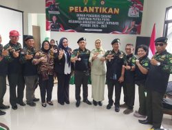Ketua DPD Lantik DPC HIPAKAD Kota Bandar Lampung Masa Bakti 2024 – 2029 Di Aula Kodim 0410/KBL