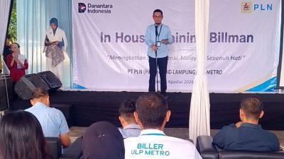 PLN UP3 METRO GELAR PELATIHAN BILMAN, PERKUAT KETELITIAN DAN KUALITAS PELAYANAN